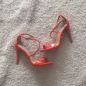 Steve Madden Orange Heels